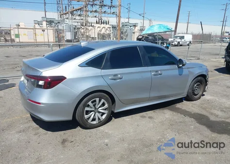 2025 Honda Civic Lx z USA, uszkodzony, nr VIN 2HGFE2F24SH573581